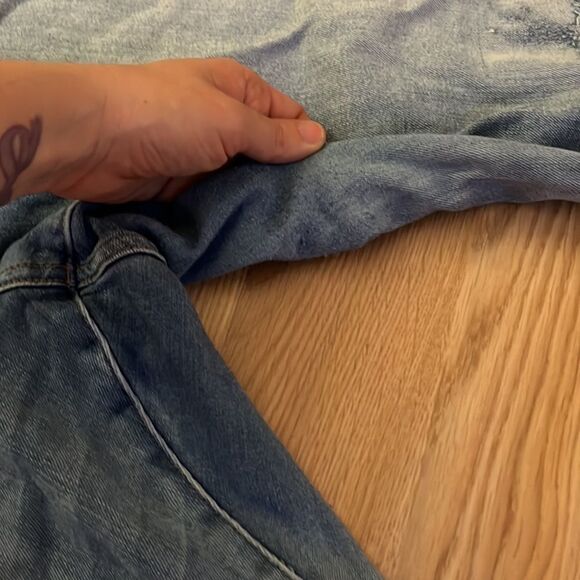 Anthropologie Pilcro and the Letterpress plus size crop jeans size 26W - Picture 4 of 12